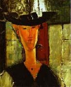 Amedeo Modigliani Madame Pompadour by Modigliani oil painting on canvas